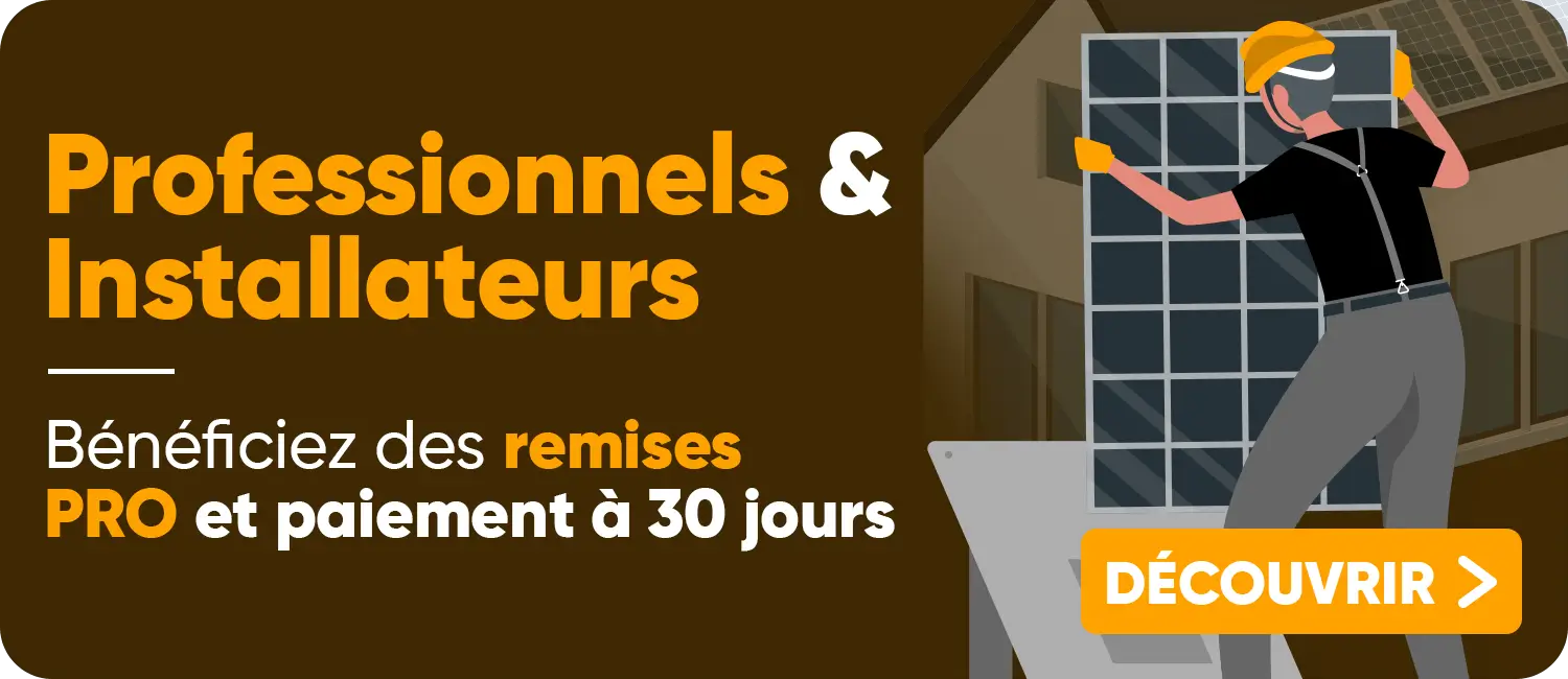 Prix pro pour installateur panneau solaire